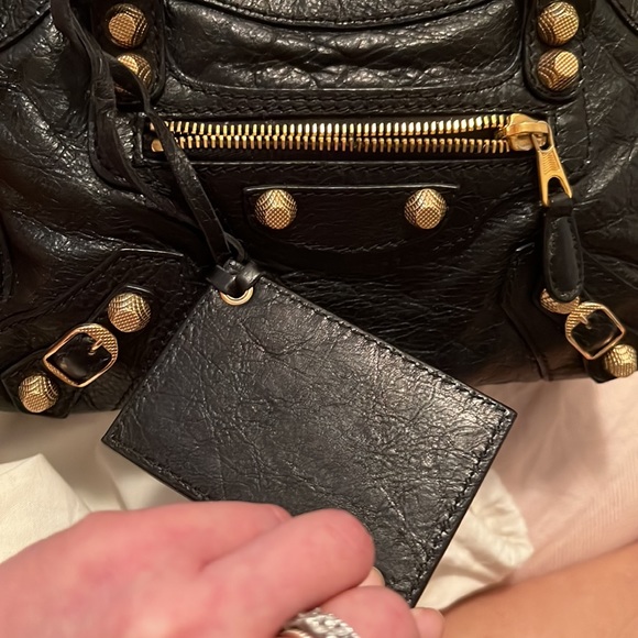 (SOLD) Balenciaga Mini City with gold hardware - Picture 11 of 12